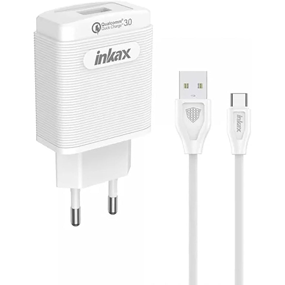 Inkax Micro Charger White CD53. Inkax Micro Charger White CD53.